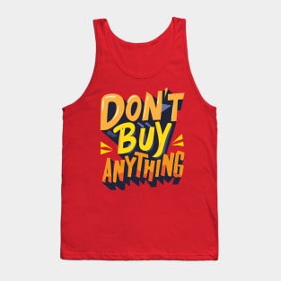 Buy Nothing Day - November Tank Top